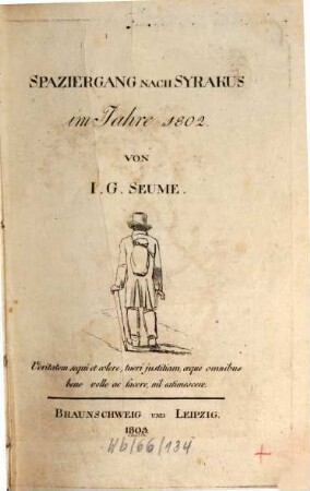 Spaziergang Nach Syrakus Im Jahre 1802.