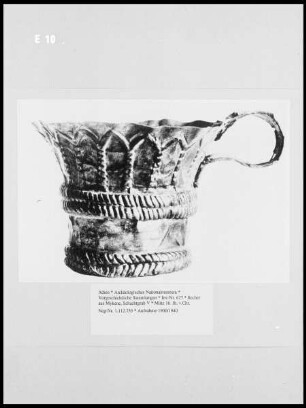 Becher aus Mykene, Schachtgrab V