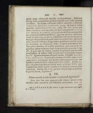 §. VII. Num exinde proficiscatur consuetudo legitima?