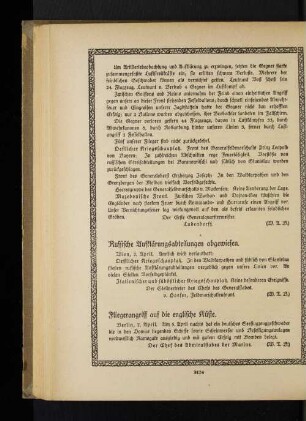 Fliegerangriff auf die englische Küste.