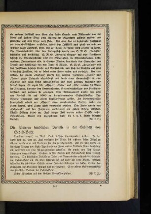 Die schweren feindlichen Verluste in der Schlacht von Sed=ül=Bahr.