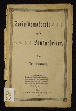 Socialdemokratie und Landarbeiter