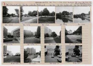 Standortsuche für ein Jüdisches Mahnmal. Berlin, Mitte, Spittelmarkt/Oranienburger Straße/Rosenstraße/Heidereutergasse/Am Festungsgraben (seit 1998 zum Teil "Platz der Märzrevolution")