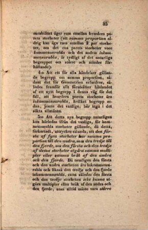 Strödda Anteckningar rörande grunderna af Arithmetiken och Geometrien, samt Arithmetiska Geometrien : Respond., 3