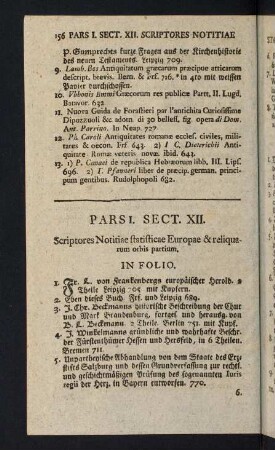 156-168, Pars I. Sect. XII. - Appendix