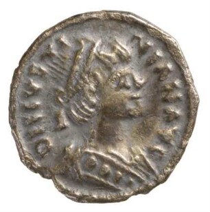 Münze, 1/2 Siliqua, 536 - 539