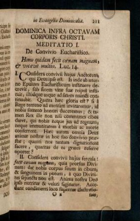 211-219, Dominica Infra Octavam Corporis Christi; ...