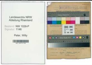 Entnazifizierung Willy Peter , geb. 29.05.1891 (Hotelbesitzer)