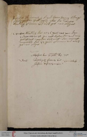 Teil II: Inventar von Kleidung 1576/1577