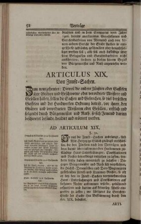 Articulus XIX.