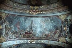 Martyrium: Himmlische Mächte zerstören das Rad und töten die Folterknechte