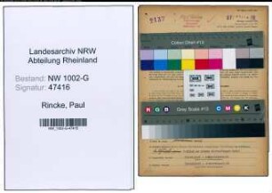 Entnazifizierung Paul Rincke, geb. 27.02.1897 (Schreiner)