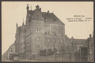 Ansichtskarte Kaserne Friesenstraße, Jüterboger Straße