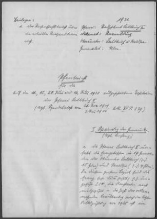 Leutkirch II mit Marstetten und Wurzach: Pfarrbericht 1931