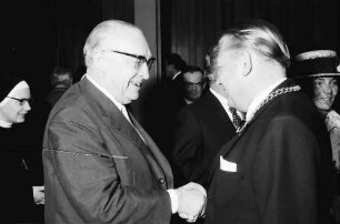 Bad Krozingen: Kurhaus; 50 Jahre Bürgermeister Hellmann; Minister Seifriz