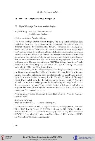 18. Nepal Heritage Documentation Project