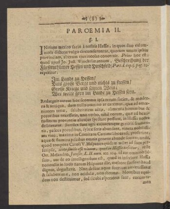 Paroemia II.