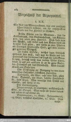 Verzeichniß der Arzneymittel