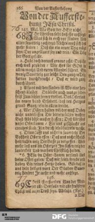 Von der Aufferstehung JEsu Christi.