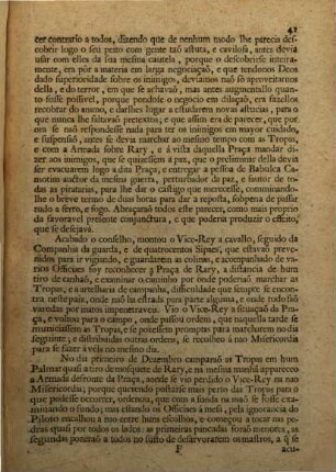 Relaçaõ da conquista das praças de Alorna, Bicholim, Avaro, Morly, Satarem, Tiracol, e Rarypelo Pedro Miguel de Almeida e Portugal