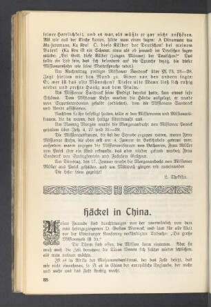Häckel in China