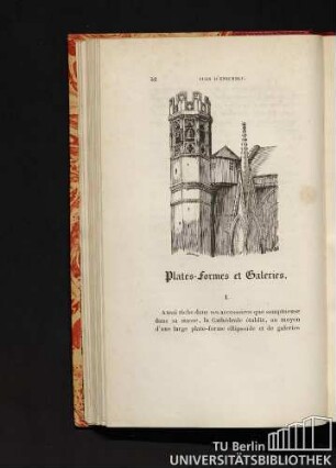 Plates-formes et Galeries. I. - V.