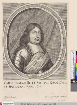 Carlo Gustavo Re di Svetia
