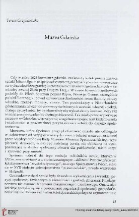 3: Muzea Gdańska