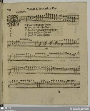 VII. Frisch auf und lasst uns singen