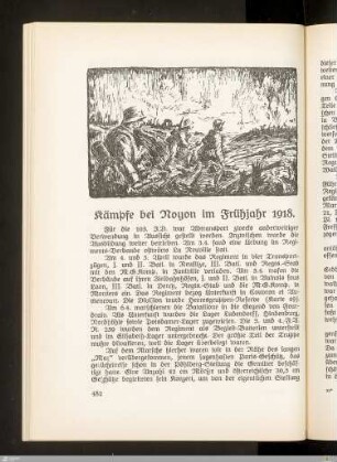 Kämpfe bei Noyon im Frühjahr 1918