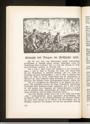 Kämpfe bei Noyon im Frühjahr 1918