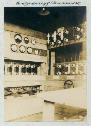 Foto der Innenansicht der Transformatorenstation "Sandgrubenkopf"