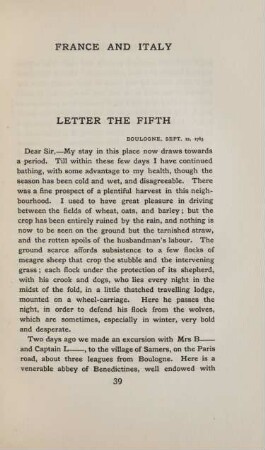 Letter the fifth