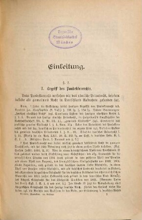 Lehrbuch der Pandekten von L(udwig) Arndts R. v. Arnesberg