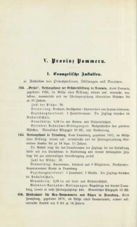 V. Provinz Pommern