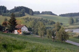 Steinenbach: Kreuzweiher von oben