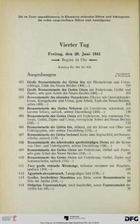 Ausgrabungen (Nr. 601-640c)