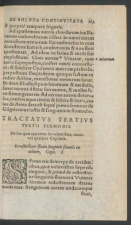 Tractatus Tertius Tertii Sermonis.