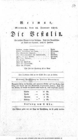 Die Vestalin