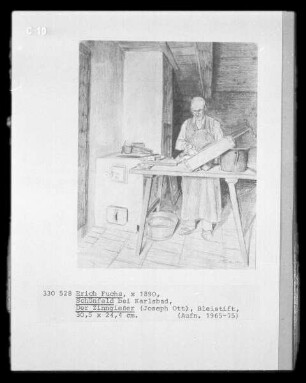 Der Zinngießer (Josef Ott; Schönfeld bei Karlsbad)