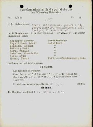 Reichenauer, Franz