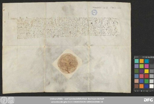 [Halle (Saale), Universitäts- und Landesbibliothek Sachsen-Anhalt, Morbio 22 (83 bis)]