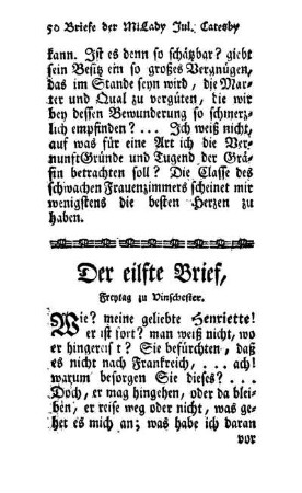 Der eilfte Brief [-] Der funfzehende Brief