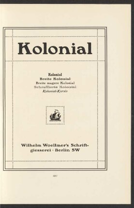 Kolonial