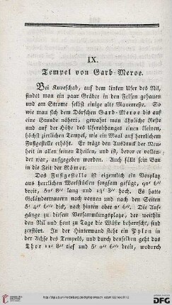 IX: Tempel von Garb-Meroe
