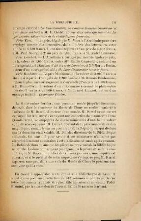 La Bibliophilie : ancienne & moderne, française & étrangère. 1886