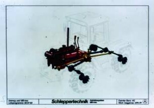 Schleppertechnik - Antriebssystem MB-trac