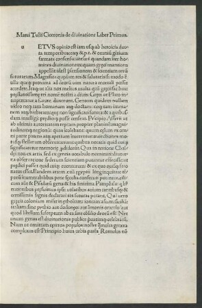 Pars 2. De divinatione.