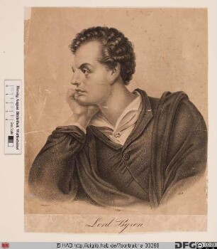 Bildnis George Gordon Noël-Byron, 6. Lord Byron