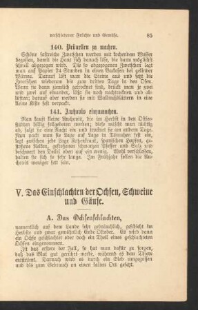 141. Anchovis einzumachen.